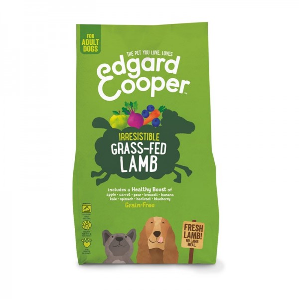 Edgard & Cooper Adult Grain Free Agnello Fresco, Mela e Carota Edgard & Cooper Adult Grain Free Agnello Fresco, Mela e Carota