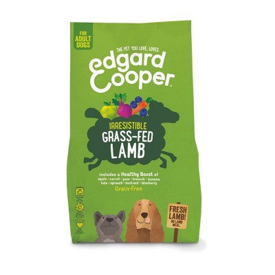 Edgard & Cooper Adult Grain Free Agnello Fresco, Mela e Carota