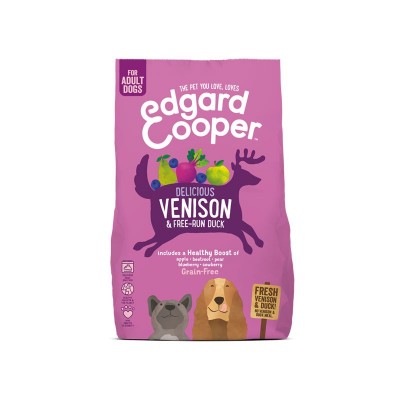 Edgard & Cooper Adult Grain Free Anatra e Cervo con Mela e Barbabietola