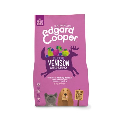 Edgard & Cooper Adult Grain Free Anatra e Cervo con Mela e Barbabietola