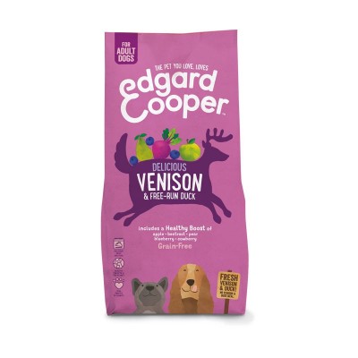 Edgard & Cooper Adult Grain Free Anatra e Cervo con Mela e Barbabietola