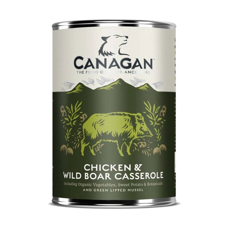 Canagan Chicken & Wild Boar Casserole Umido per Cani 400gr