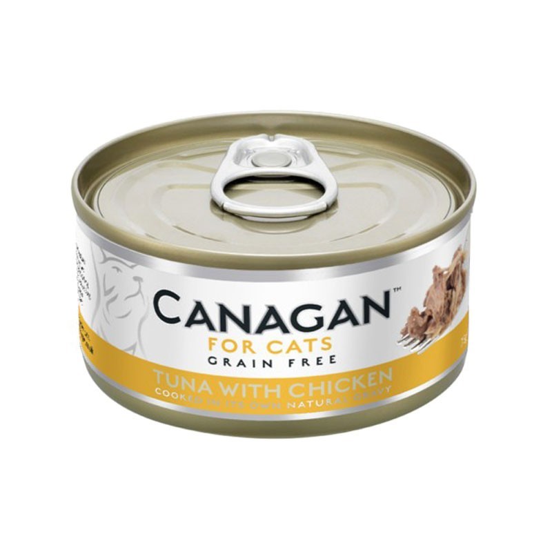 Image of Canagan Tonno con Pollo Umido per Gatti 75gr