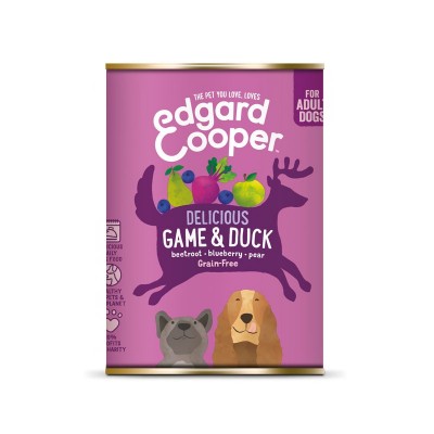 Edgard & Cooper Adult Selvaggina e Anatra con Patate e Mirtilli Palustri