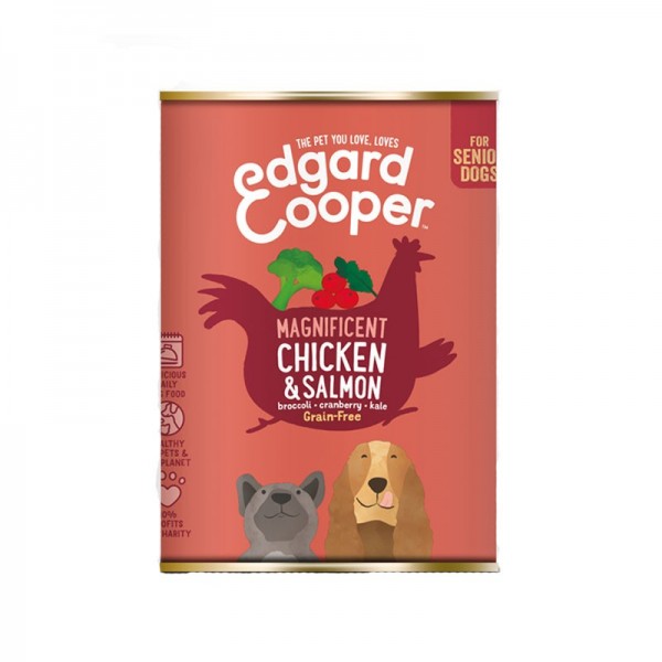 Edgard & Cooper Senior Coniglio e Anatra con Patate e Prugne