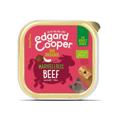 Edgard & Cooper Manzo Biologico con Cocco e Chia per Cani 100gr