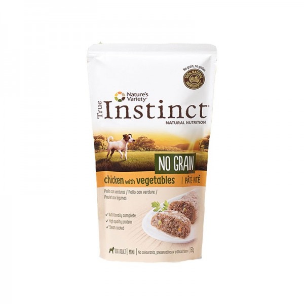 True Instinct Mini Adult No Grain Pollo per Cani 150g