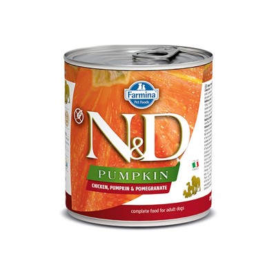 Farmina N&D Pumpkin Adult Pollo e Melograno Umido per Cani 285g