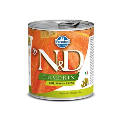 Farmina N&D Pumpkin Adult Cinghiale e Mela Umido per Cani 285g