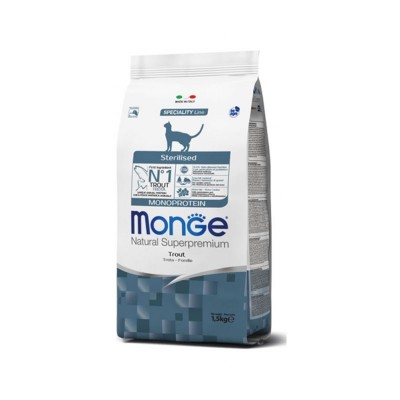 Monge Adult Sterilised Monoprotein Trota per Gatti