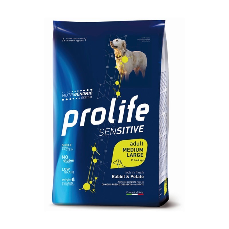 Prolife Adult Medium/Large Sensitive Agnello e Patate