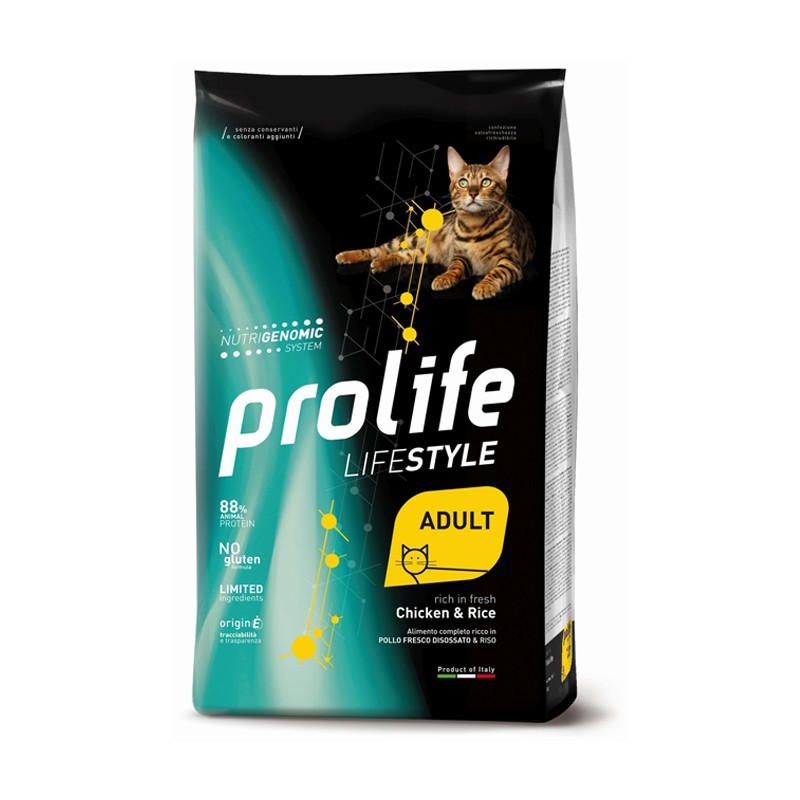Image of Prolife Cat Lifestyle Adult Pollo e Riso