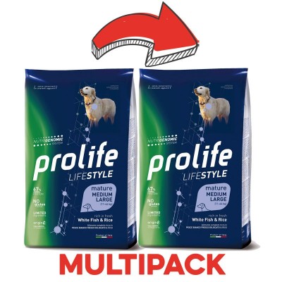 Prolife Life Style Mature Medium/Large Pesce e Riso