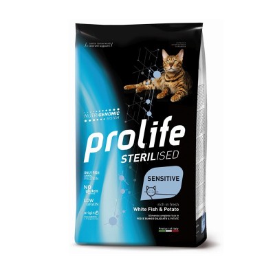 Prolife Cat Sterilized Sensitive Adult Pesce Bianco e Patate
