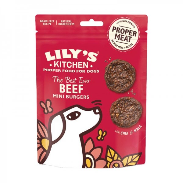 Lily's Kitchen Snack Beef Mini Burger