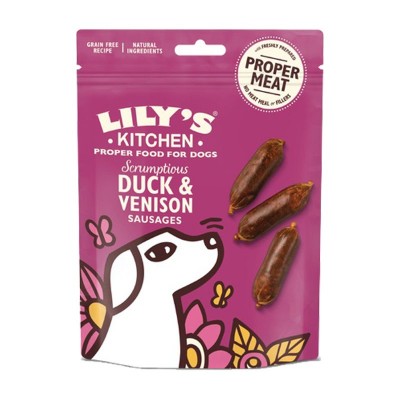Lily's Kitchen Snack Duck & Venison Sausages
