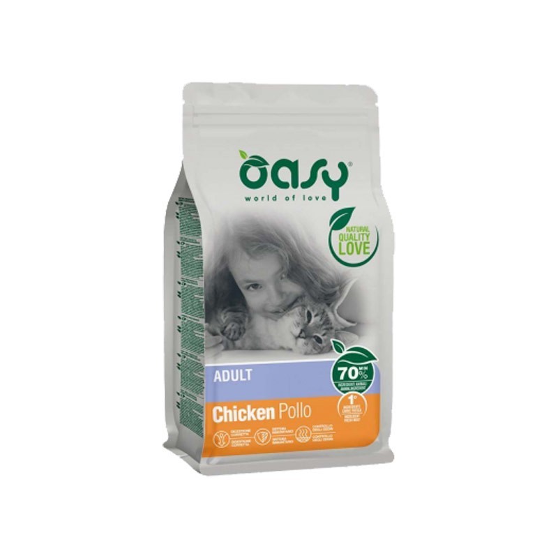 Image of Oasy Adult al Pollo per Gatti