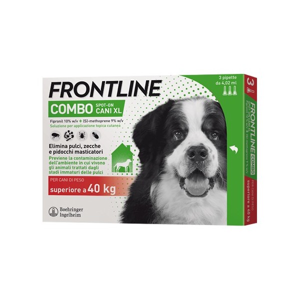 Frontline Combo superiore a 40 kg per Cani