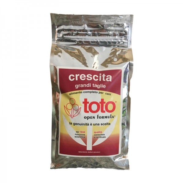 Toto Open Formula Crescita Cani Grandi Taglie