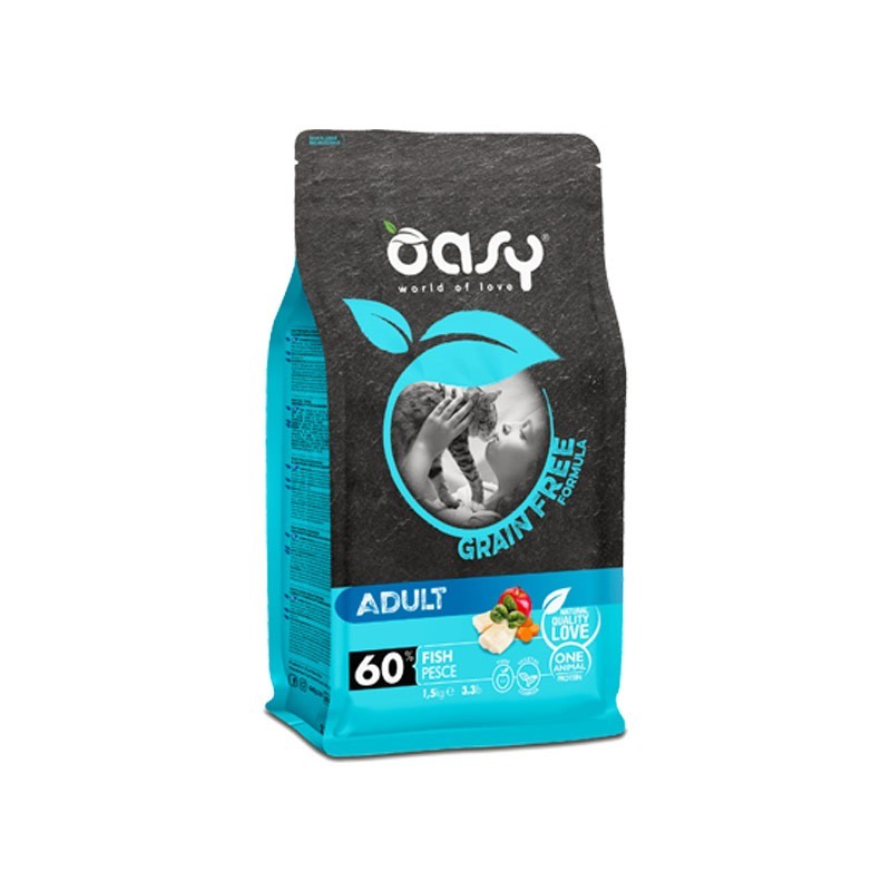 Image of Oasy Cat Grain Free Adult al Pesce