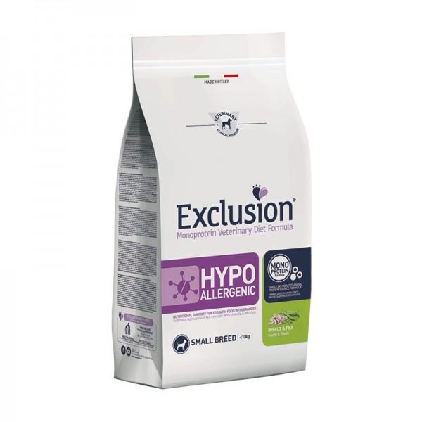Exclusion Vet Diet Hypoallergenic Insect & Pea Adult Small Breed