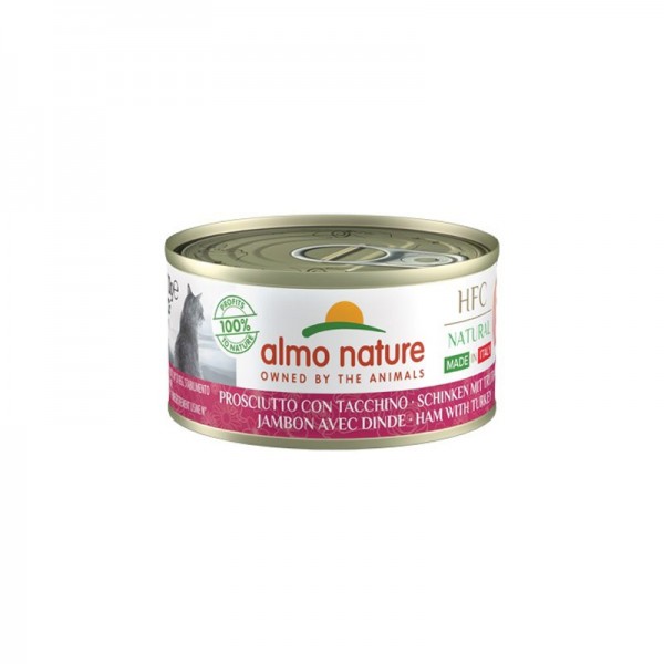 Almo Nature Cat HFC Natural Made in Italy Prosciutto con Tacchino