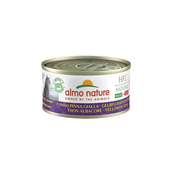 Almo Nature Cat HFC Natural Made in Italy Tonno Pinna Gialla