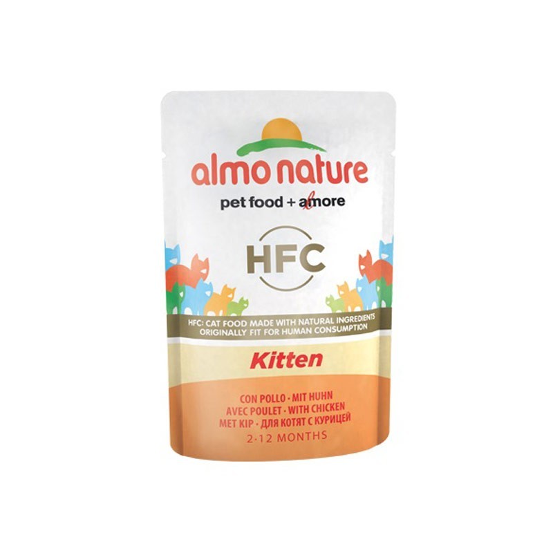Image of Almo Nature Cat HFC Kitten Pollo
