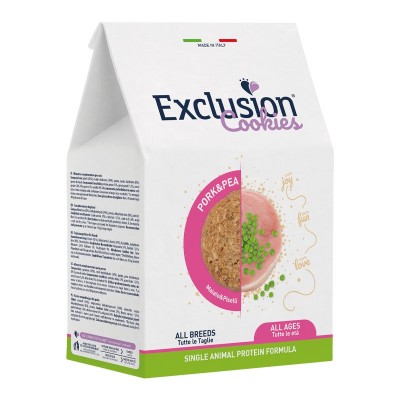 Exclusion Cookies Monoprotein All Breeds Maiale e Piselli