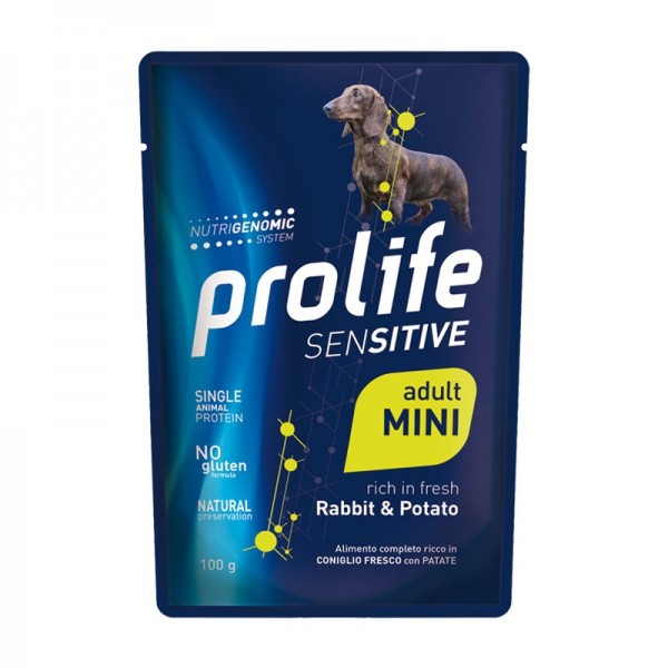 Prolife Dog Sensitive Adult Mini Coniglio e Patate
