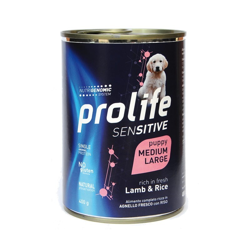 Prolife Dog Sensitive Puppy Medium/Large Agnello e Riso