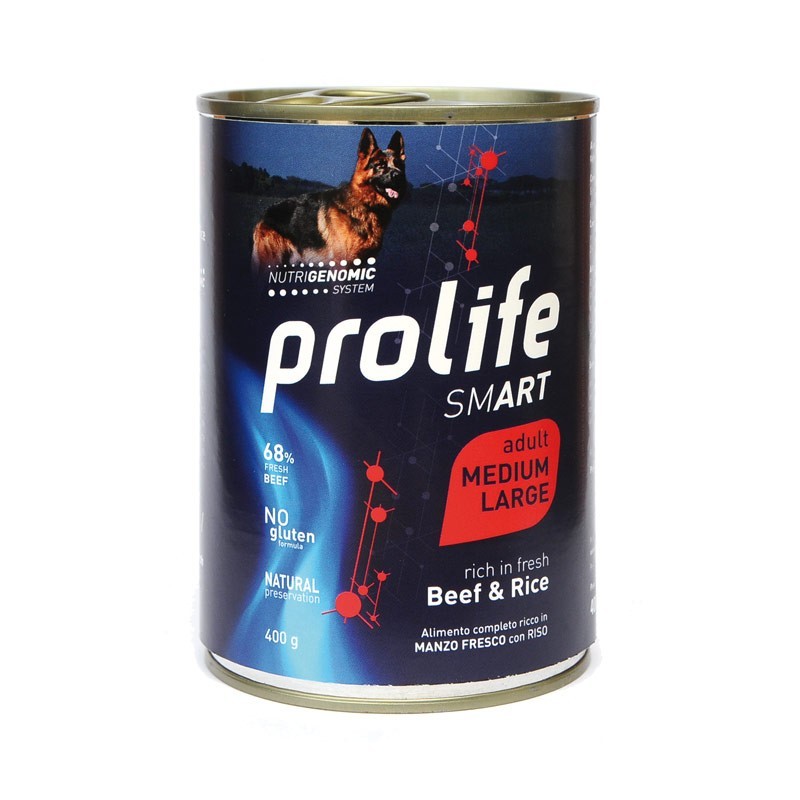 Prolife Dog Smart Adult Medium/Large Manzo e Riso