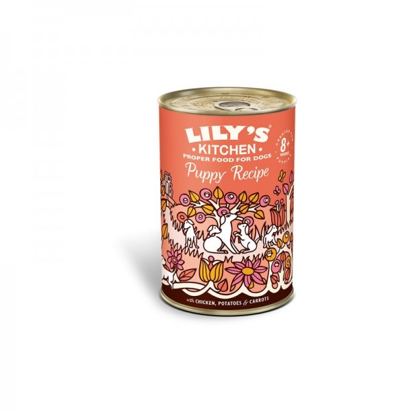Lily's Kitchen Puppy Recipe con Pollo, Patate e Carote