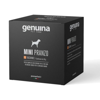 Genuina Natural Pet Food Box Mini Pranzo Tacchino