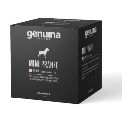 Genuina Natural Pet Food Box Mini Pranzo Suino