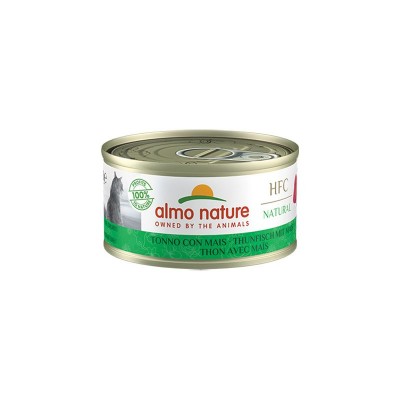 Almo Nature HFC al Tonno con Mais per Gatti 70gr