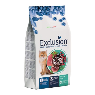 Exclusion Cat Mediterraneo Noble Grain Sterilized al Tonno