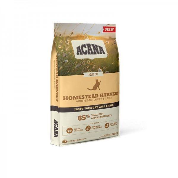 Acana Cat Homestead Harvest Free Run Chicken & Turkey per Gatti