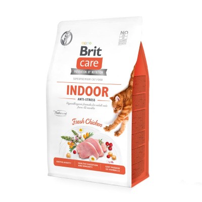Brit Care Indoor Pollo Fresco Grain Free per Gatti