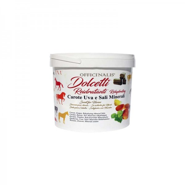 Dalla Grana Officinalis Dolcetti Reidratanti Carote, Uva e Sali Minerali