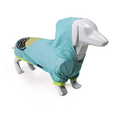 United Pets Easy Rain Light Azzurro Impermeabile Leggero per Cani