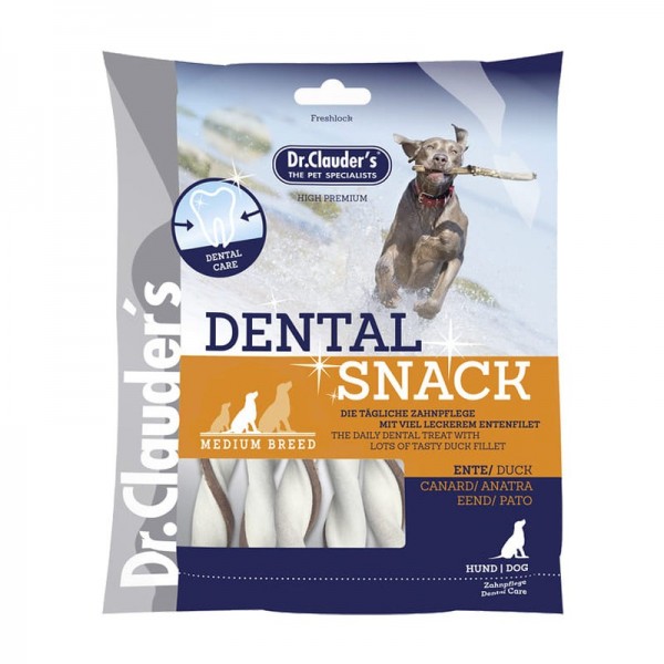 Dr Clauder's Dental Snack Anatra Medium Breed per Cani