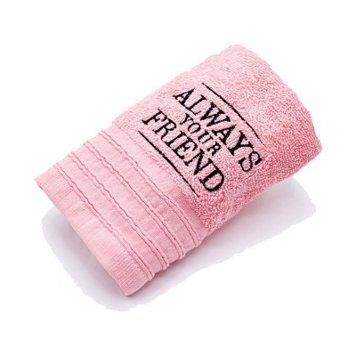 Always Your Friend Mini Towel Pink