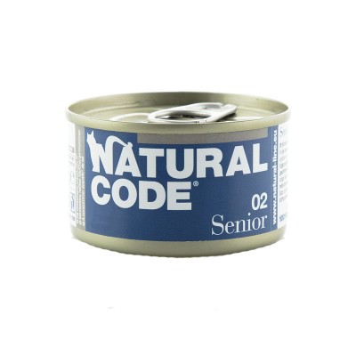 Natural Code Senior Tonnetto e Riso per Gatti 85gr