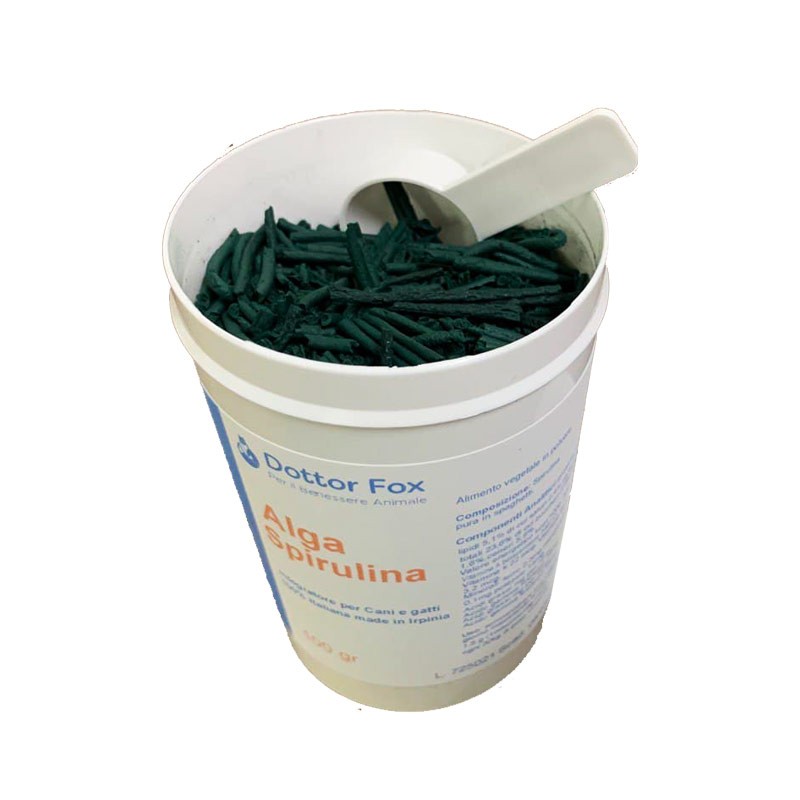 Image of Dottor Fox Alga Spirulina Integratore per Cani e Gatti