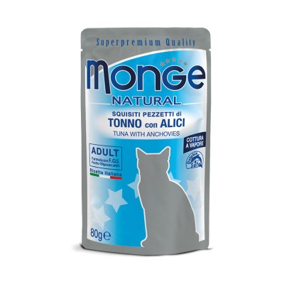 Monge Natural Adult Tonno e Alici Busta