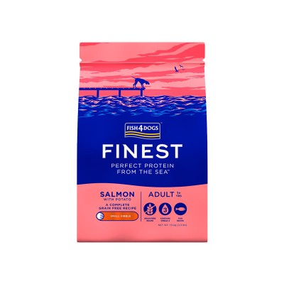 Fish4Dogs Adult Finest Salmone Small