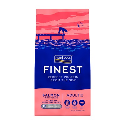 Fish4Dogs Adult Finest Salmone Large