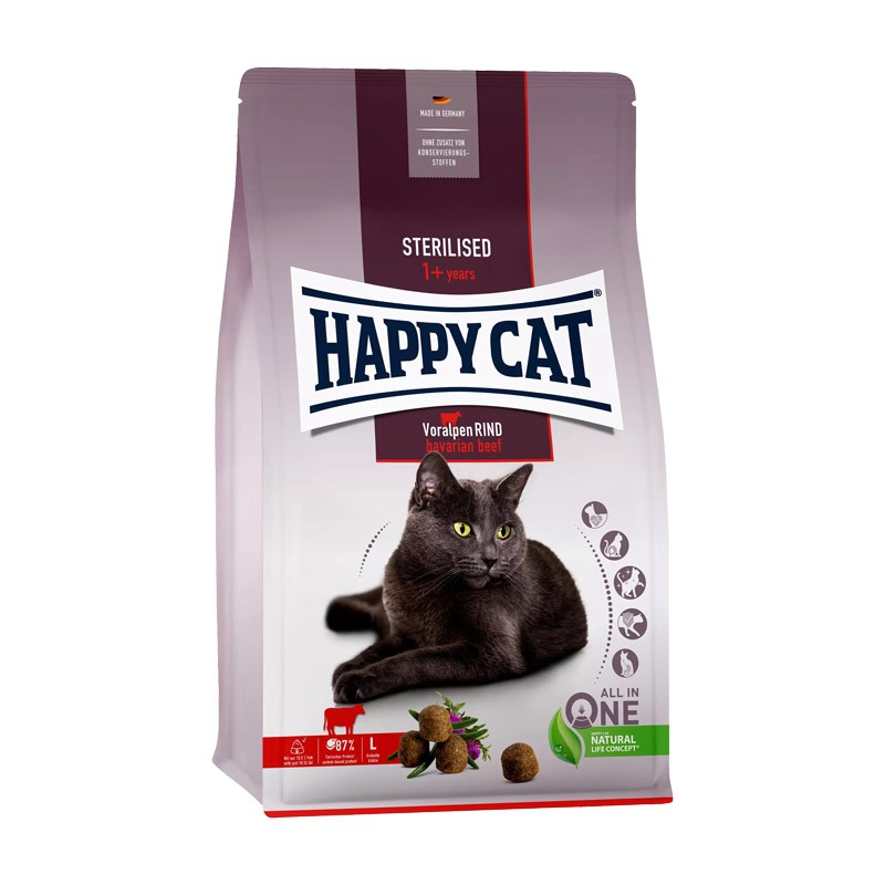 Happy Cat Adult Sterilised Manzo