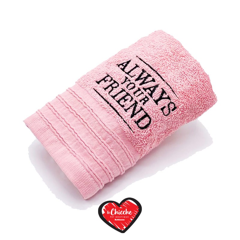 Always Your Friend Mini Towel Pink